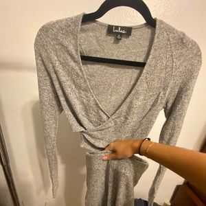 Lulu’s Grey Winter Going out set